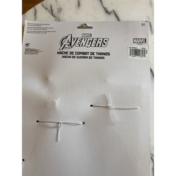 Marvel Avengers Thanos Battle Axe New Unopened #8402844 Halloween - Picture 6 of 6